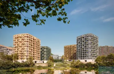T1 Smart com Varanda e Vista para o Lago – Lake Towers, Arca d'Água