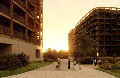 T1 Smart com Varanda e Vista para o Lago – Lake Towers, Arca d'Água