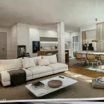 Apartamento T3 novo com garagem, varanda e ar condicionado
