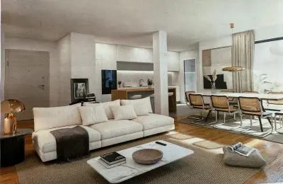 Apartamento T3 novo com garagem, varanda e ar condicionado