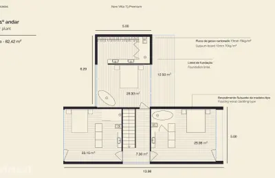 Casa modular pronta para entrega/ base+transporte incluído